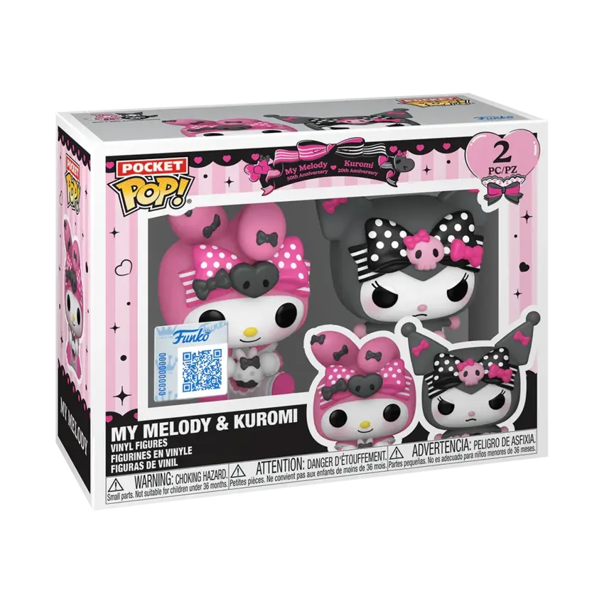 SANRIO - Pocket POP 2 Pack - Kuromi / My Melody